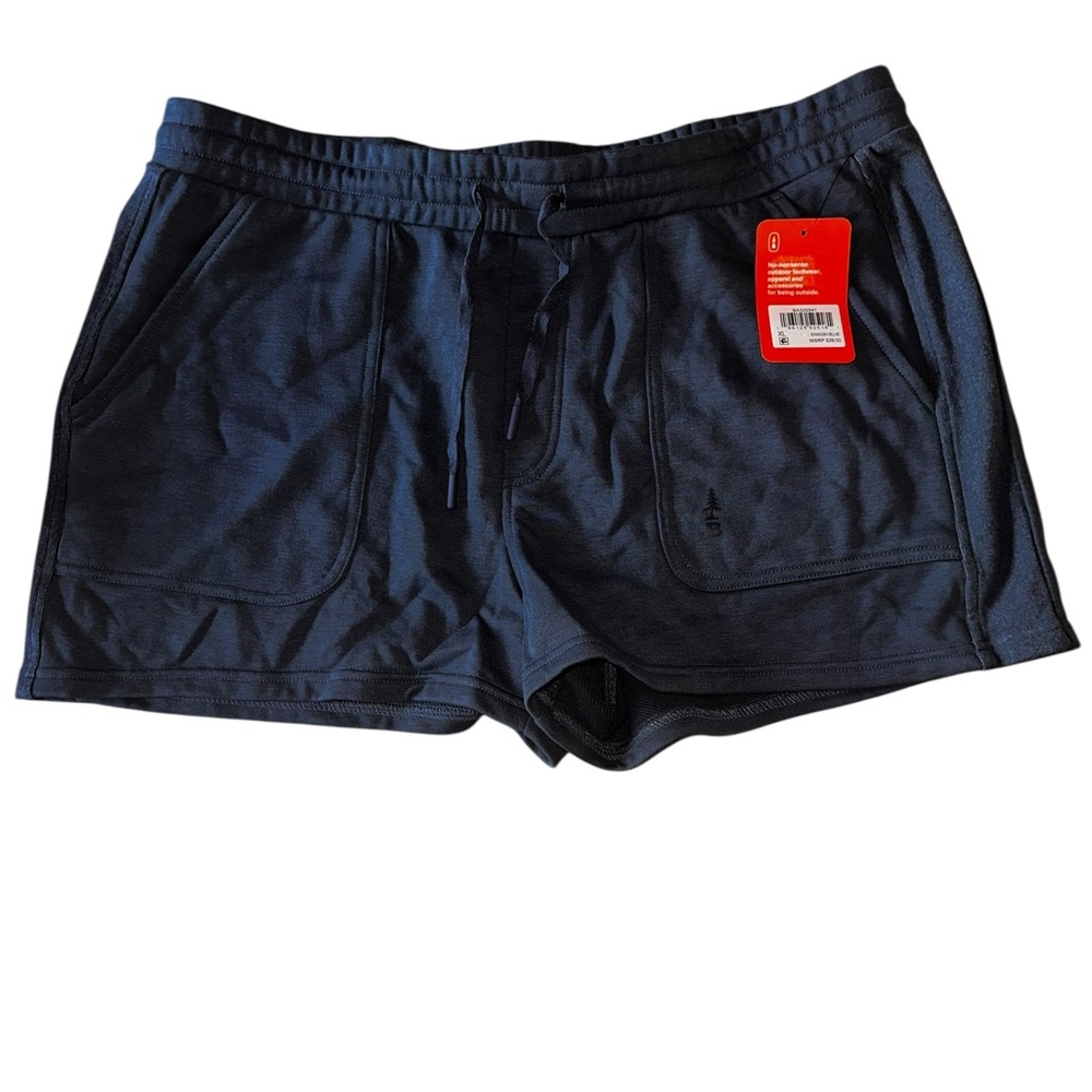 NWT Navy Athletic Shorts for Women - Picture 3 of 6